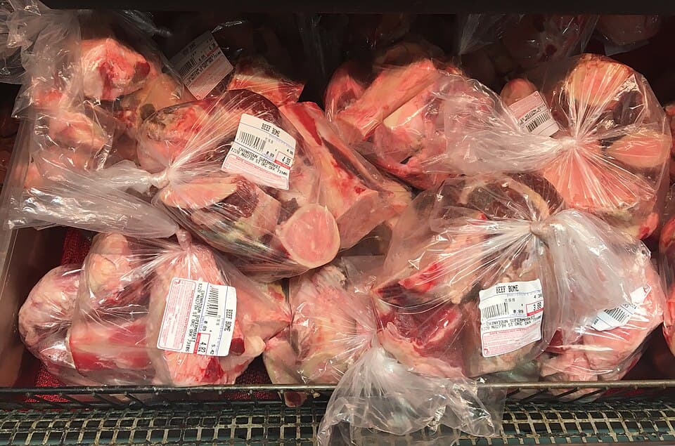 Balung olo sapi untuk kaldu